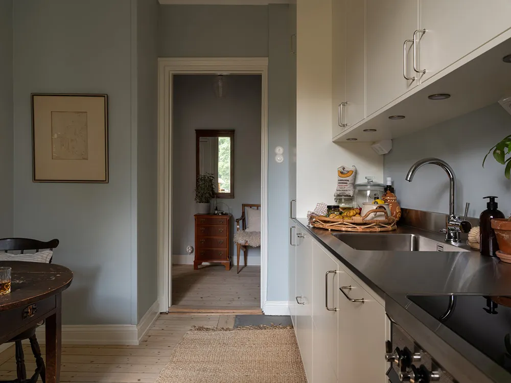 Однокомнатная квартира в Швеции с красивым оттенком стен (41 кв. м) - Gallery image 8