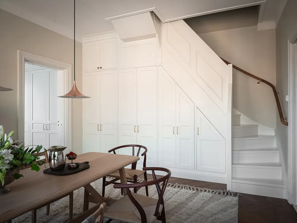 Appartement à deux étages avec de superbes fenêtres de mansarde en Suède - Gallery image 16