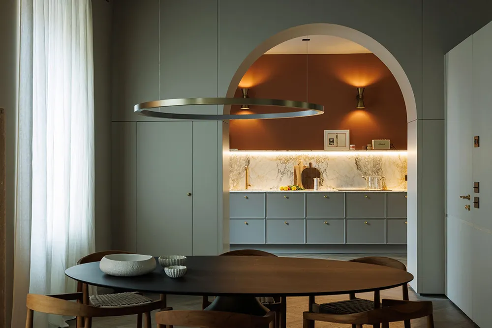 Середньовічні фрески та сучасний дизайн: будинок в Італії - Gallery image 10