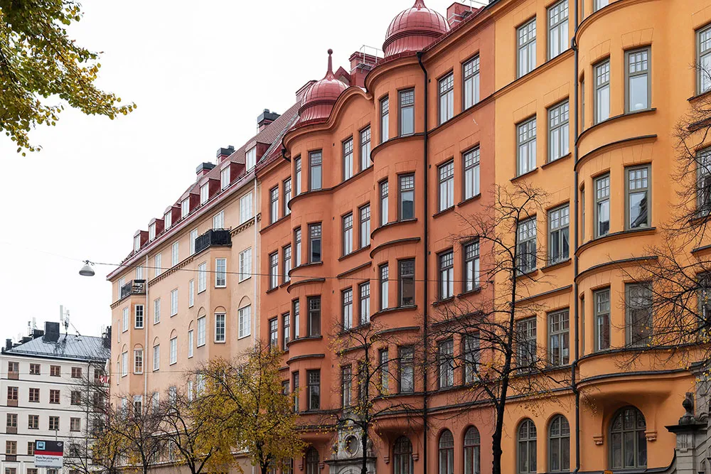 Elegant Interior in Blue Tones in a Historic House in Central Stockholm - Gallery image 32