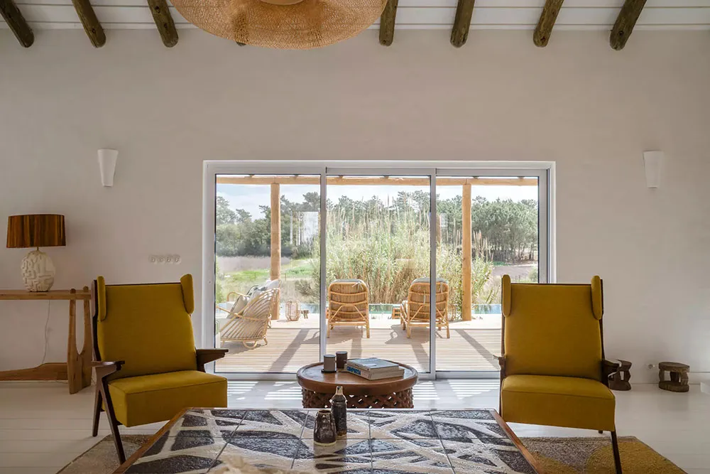 Décors tissés et ambiance de résort : villa au Portugal - Gallery image 10