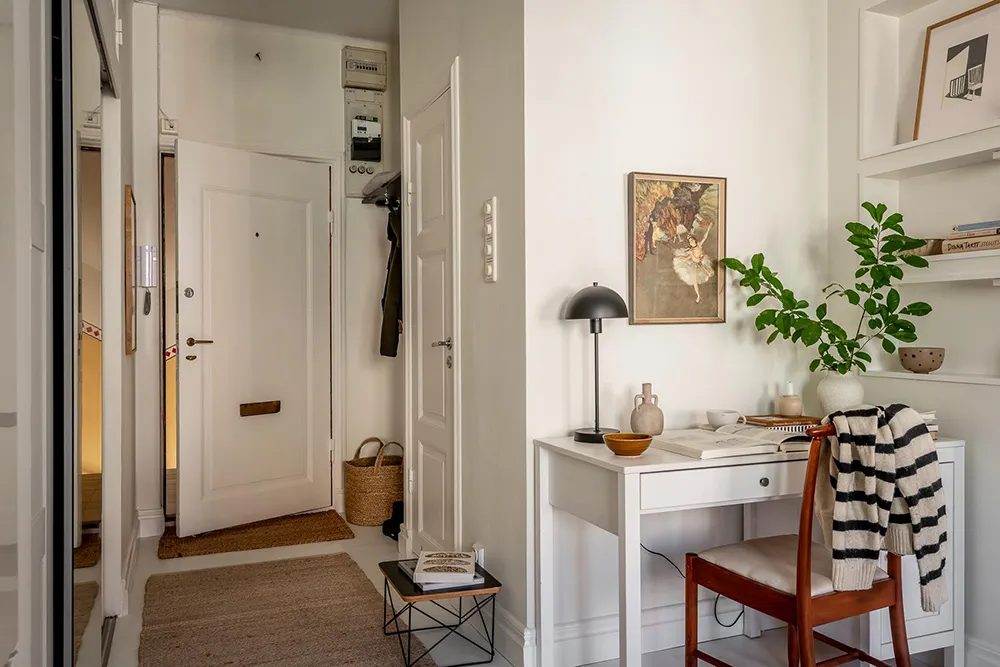 Ziegel und warme Töne: Gemütliche Kleinstwohnung in Gotenburg (35 qm) - Gallery image 17