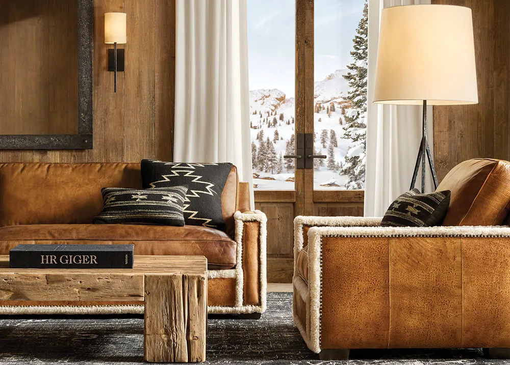 Fashionable Trends in Mountain Chalet Design: Ski House Collection by Restoration Hardware - Gallery image 5