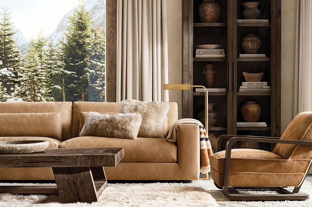 Fashionable Trends in Mountain Chalet Design: Ski House Collection by Restoration Hardware - Gallery image 2