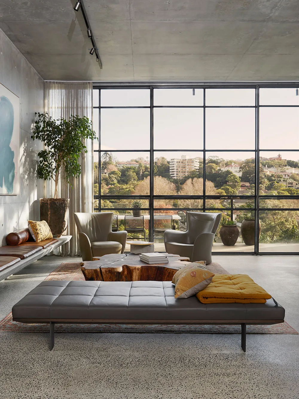 Відкрита планувальна схема та вид на місто: стильний лофт у Сіднеї - Gallery image 4