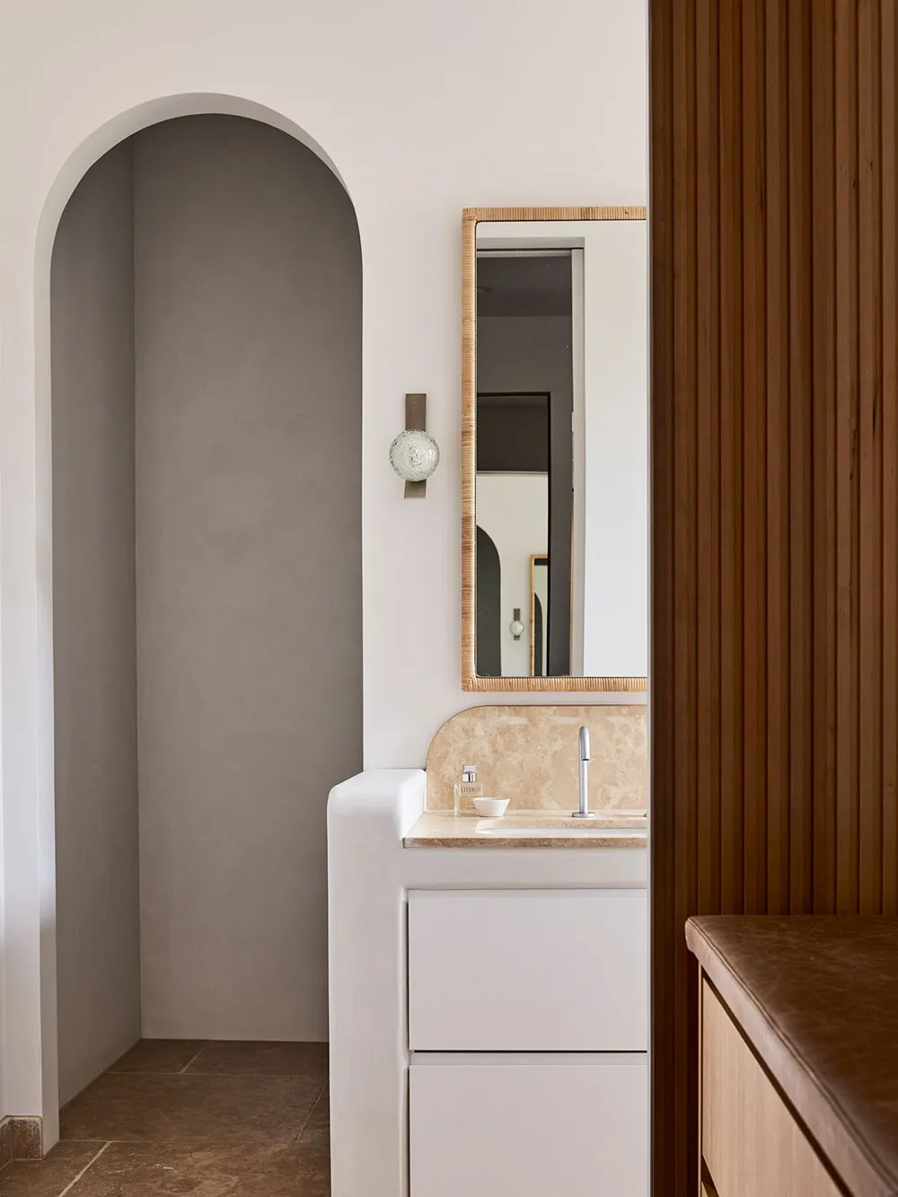 Stylowy naturalny wnętrze nowoczesnej wille w Australii - Gallery image 12