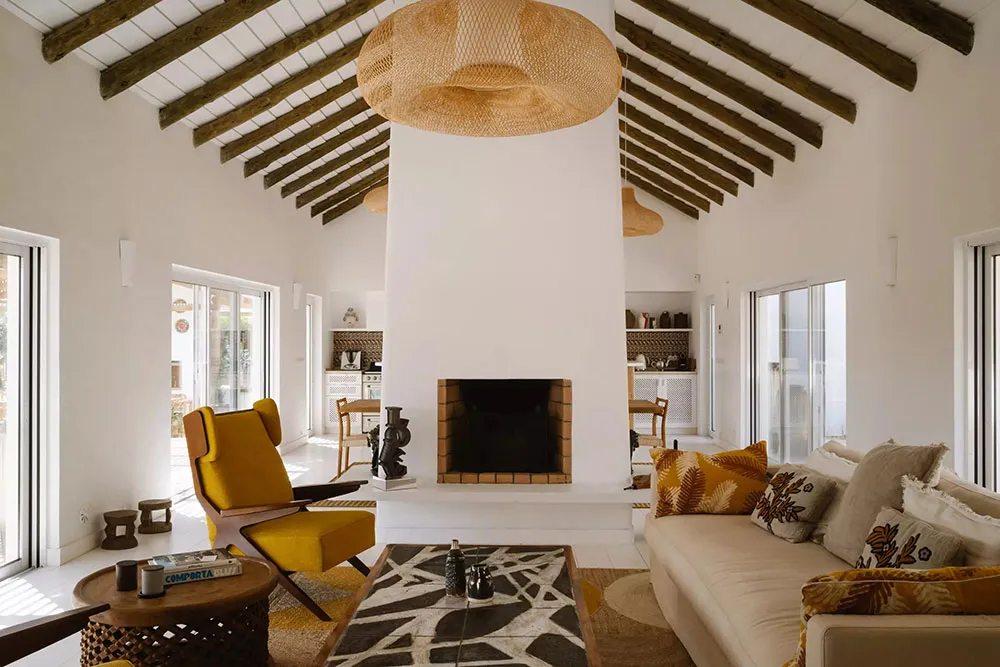 Décors tissés et ambiance de résort : villa au Portugal - Gallery image 7