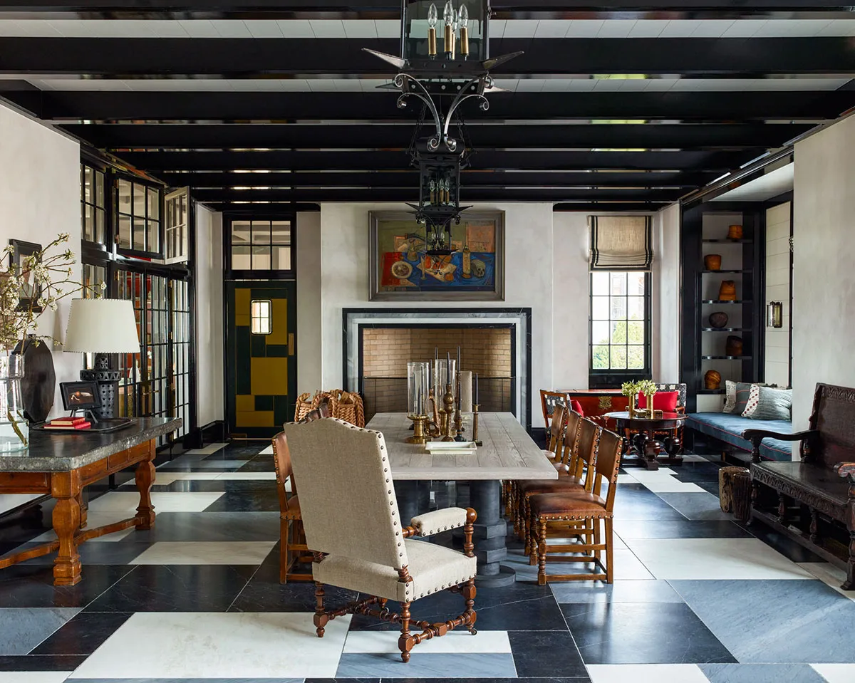 Elegante amerikanische Klassik an der Grenze zur Eklecticismus: Villa in den USA - Gallery image 3