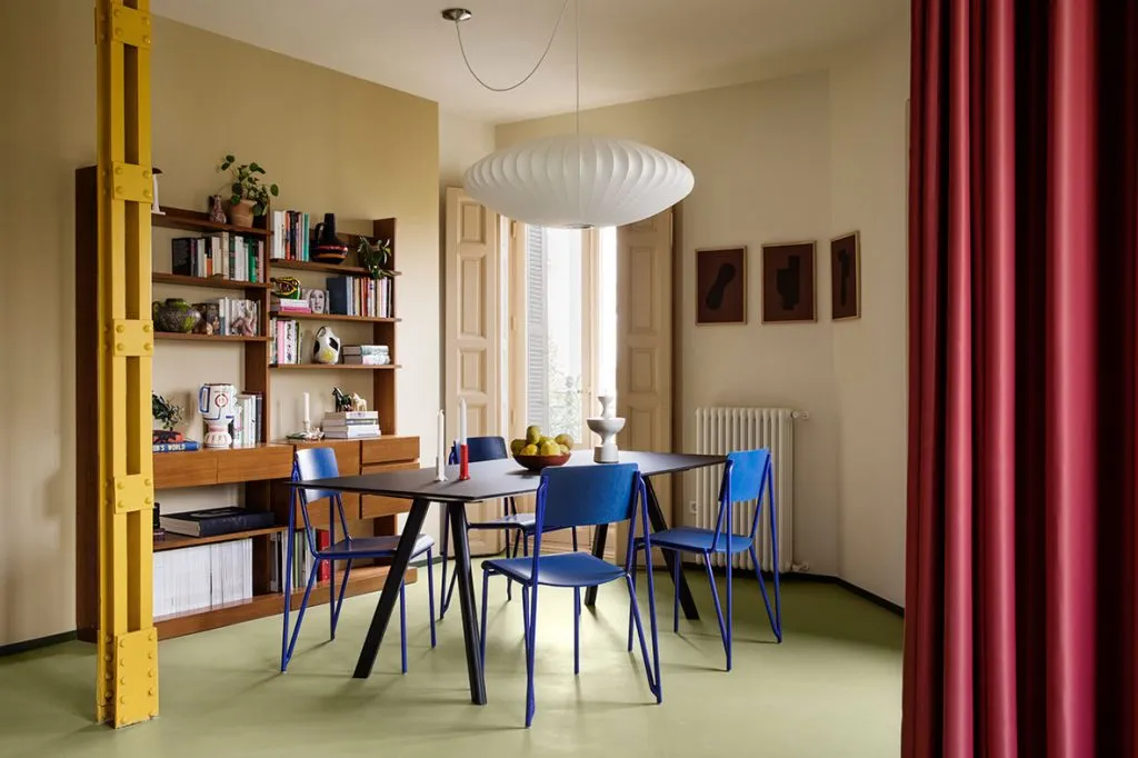 Meer an Farbe und originellen Details im Design einer Wohnung in Madrid - Gallery image 5