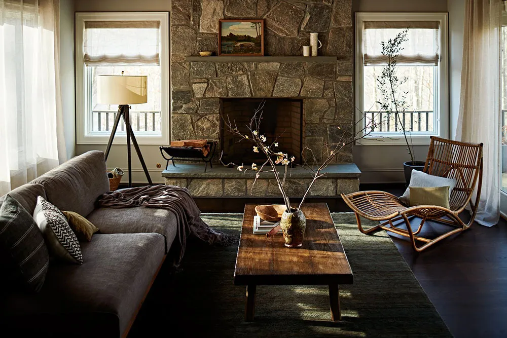 Атмосферні приглушені тони в дизайні підміського будинку недалеко від Нью-Йорка - Gallery image 20