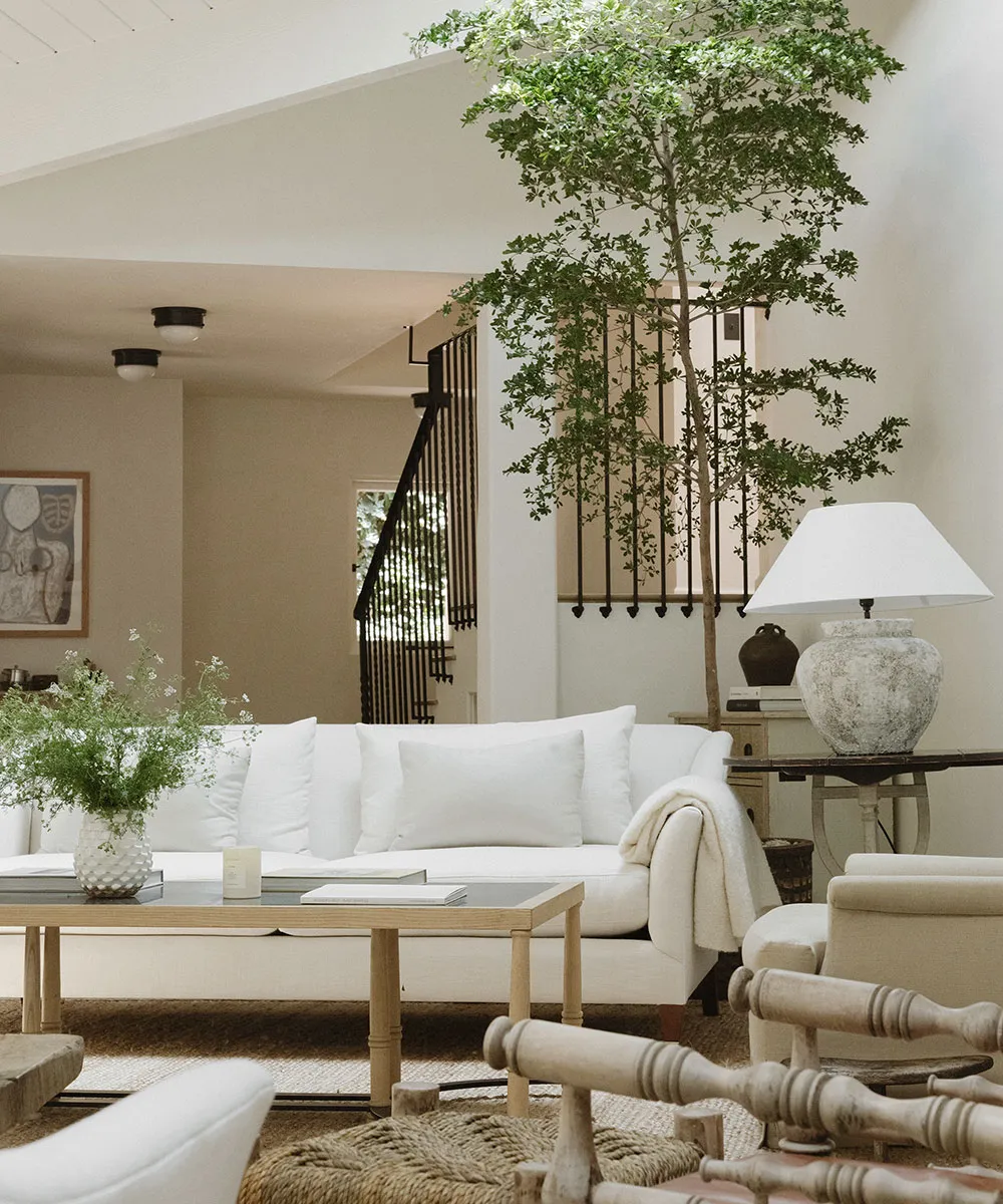 Entspannende Natur: Angenehmer Interieur eines kleinen Hauses in Kalifornien - Gallery image 1