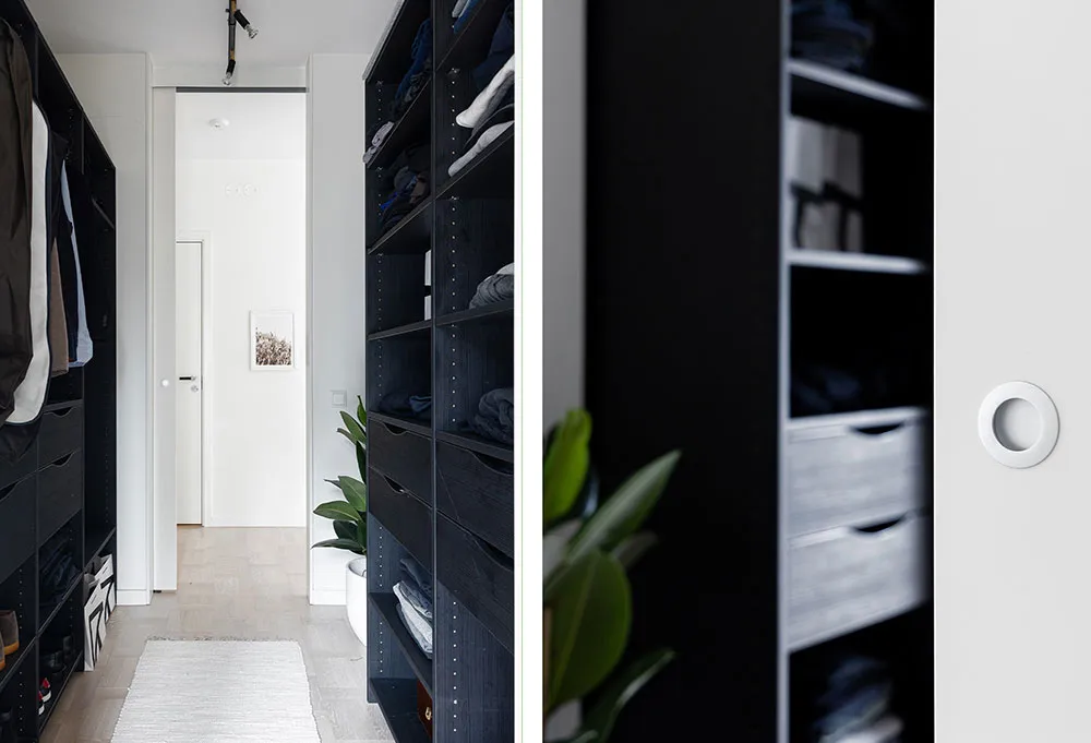 Mínimismo blanco y negro suave en Estocolmo (58 m²) - Gallery image 12