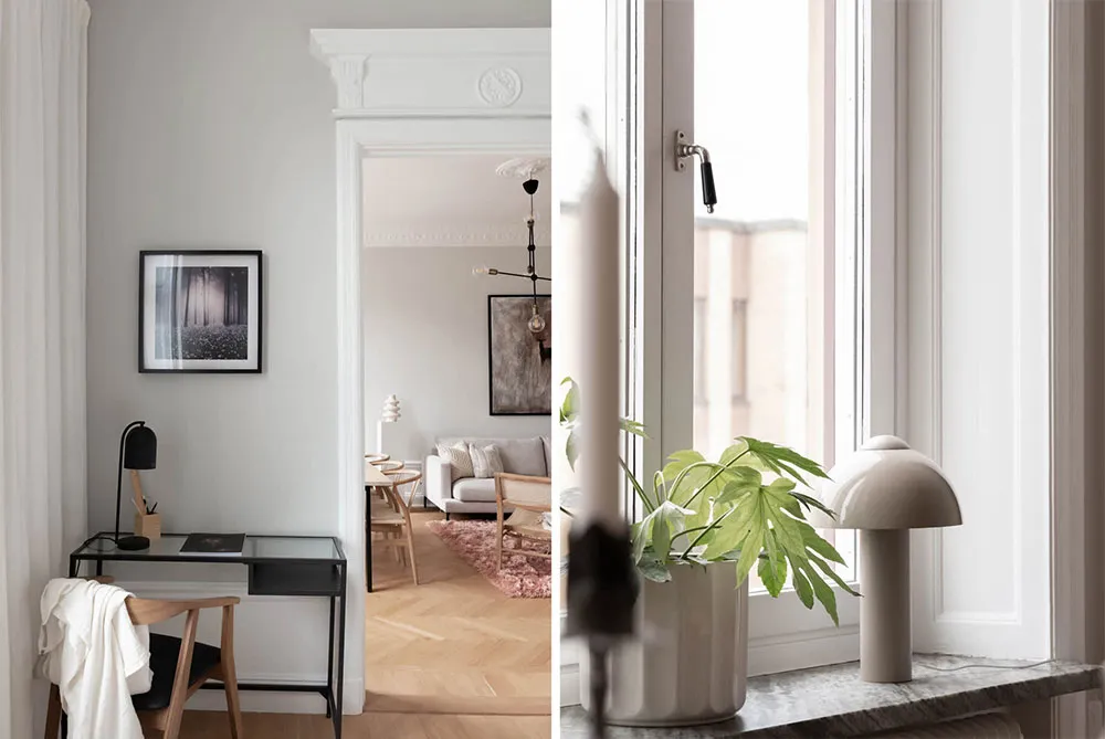 Einfarbig, elegant und angenehm: Wohnung in Stockholm (92 qm) - Gallery image 8