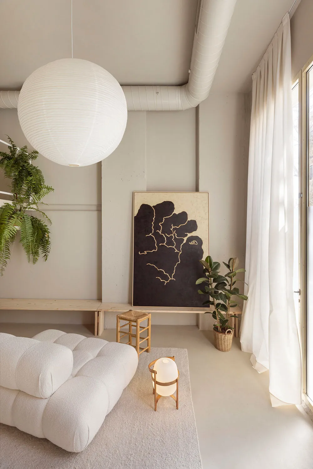 Kleine Wohnung im ersten Stock eines modernen Hauses in Barcelona (40 qm) - Gallery image 1