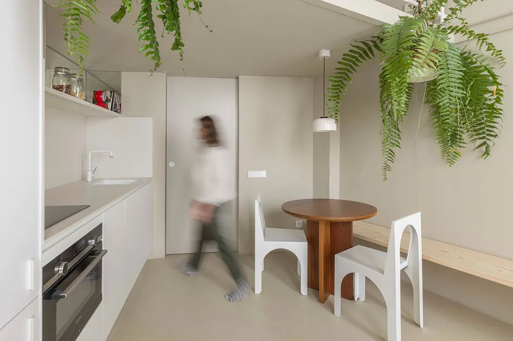 Kleine Wohnung im ersten Stock eines modernen Hauses in Barcelona (40 qm) - Gallery image 3