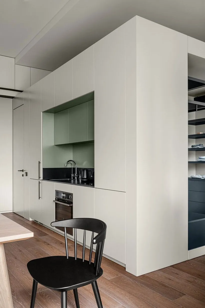 Compact Life in 38 sqm: Stylish Studio Apartment in Kyiv - Gallery image 5