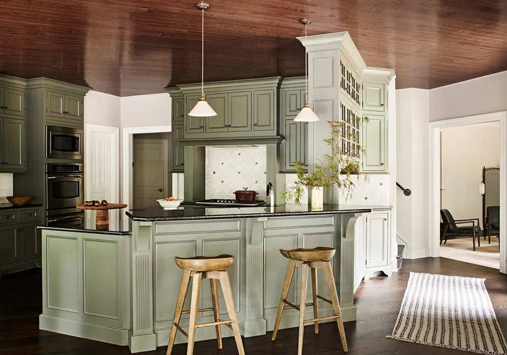 Атмосферні приглушені тони в дизайні підміського будинку недалеко від Нью-Йорка - Gallery image 4