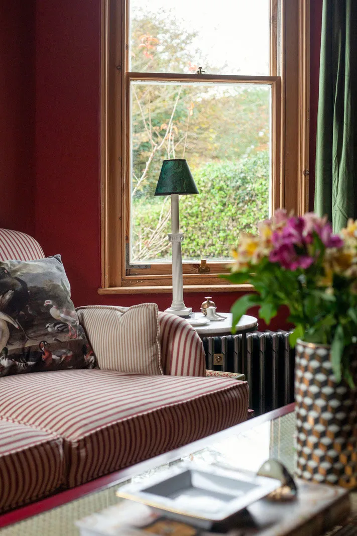 Rich Red and Green Tones in Vintage Victorian Mansion Interiors - Gallery image 3