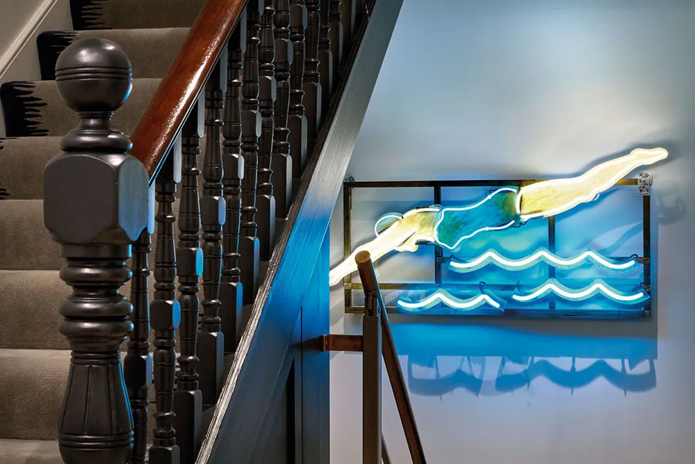 Leuchtender traditioneller Interior eines Townhouses in London - Gallery image 8