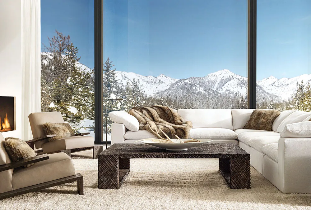 Fashionable Trends in Mountain Chalet Design: Ski House Collection by Restoration Hardware - Gallery image 14