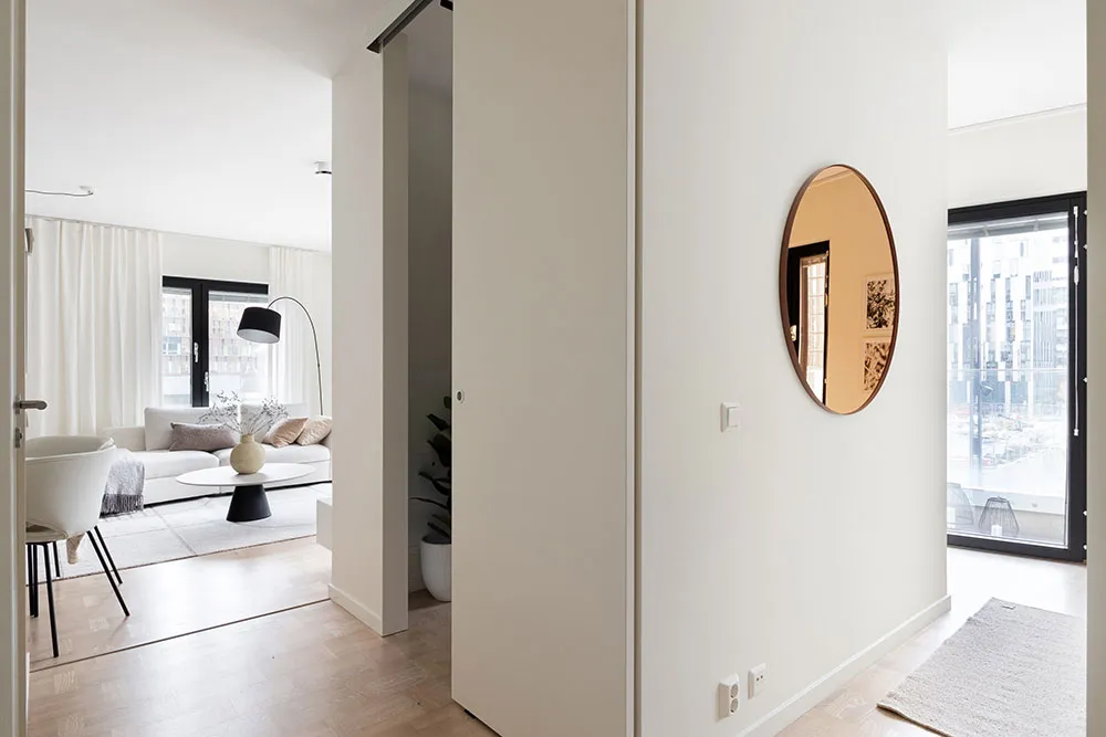 Mínimismo blanco y negro suave en Estocolmo (58 m²) - Gallery image 16