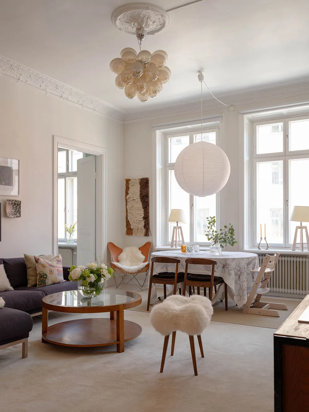 Nice Pastel Interior with Ballerina in Sweden (75 sqm) - Gallery image 1