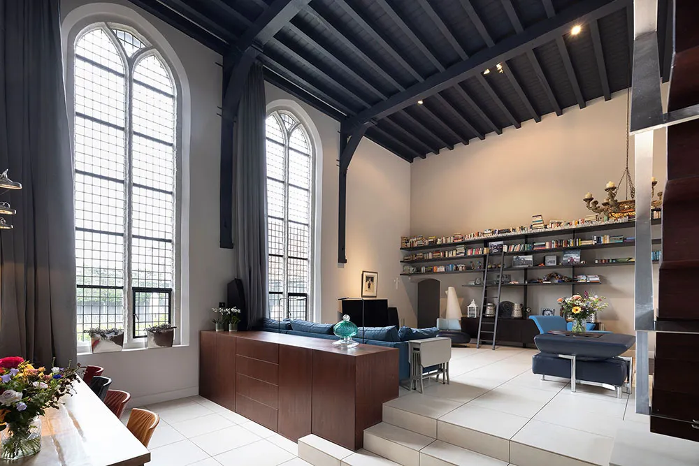 Increíble loft en edificio de iglesia histórica del siglo XVII en los Países Bajos - Gallery image 4
