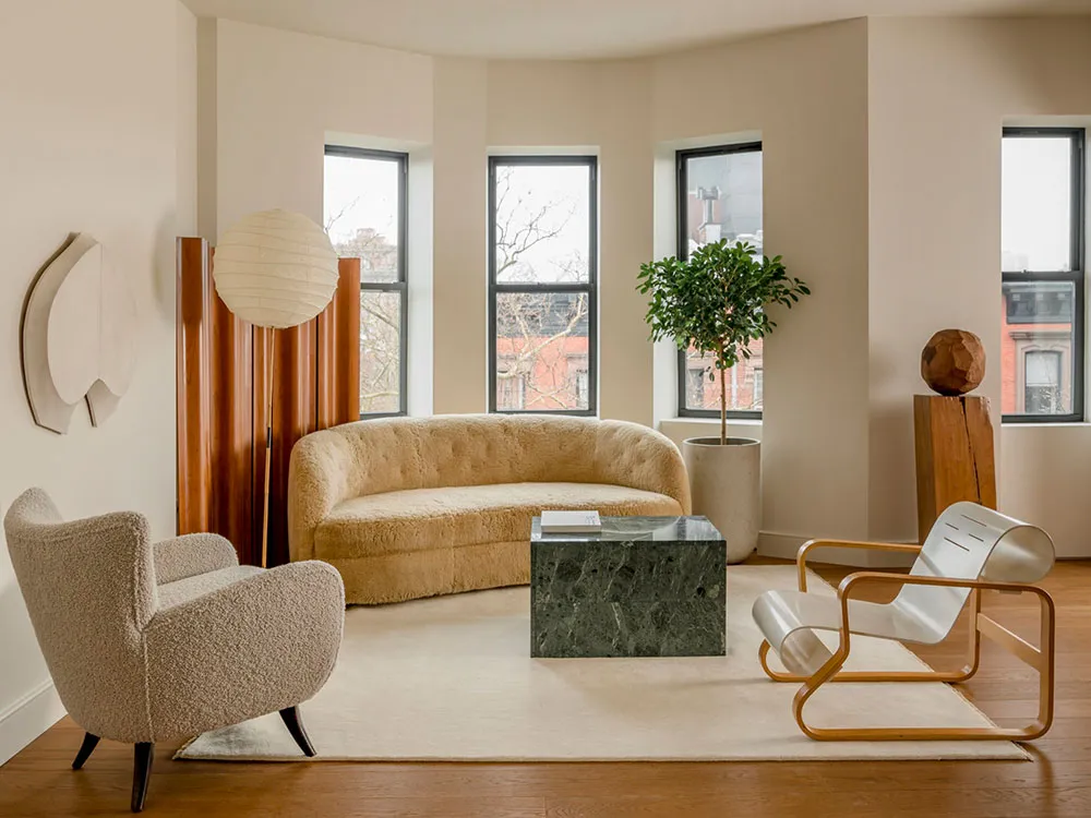 Nowoczesny интерьер taunhouse'a w Brooklynie w pięknych promieniach słońca - Gallery image 10