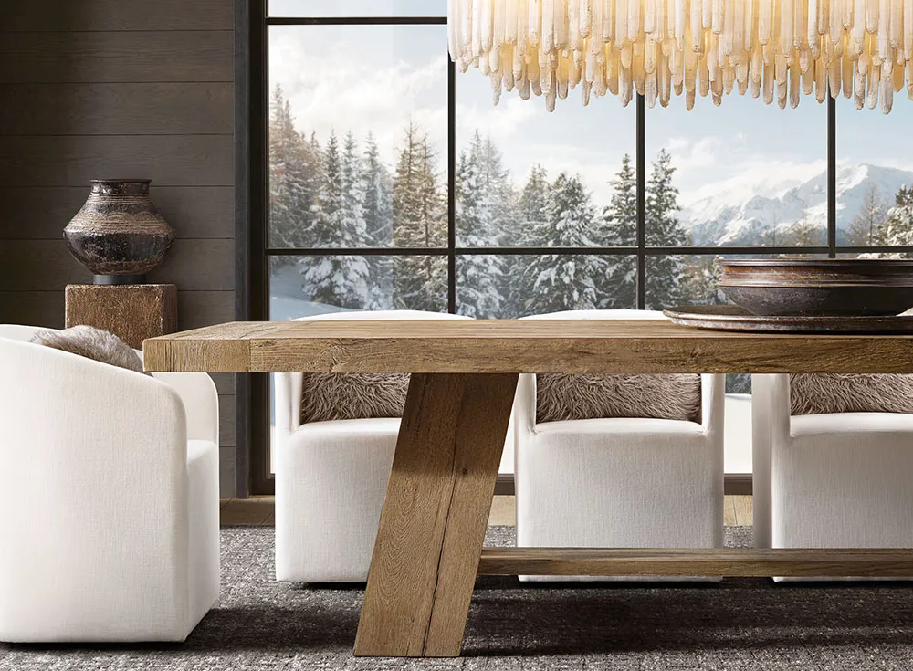 Fashionable Trends in Mountain Chalet Design: Ski House Collection by Restoration Hardware - Gallery image 3