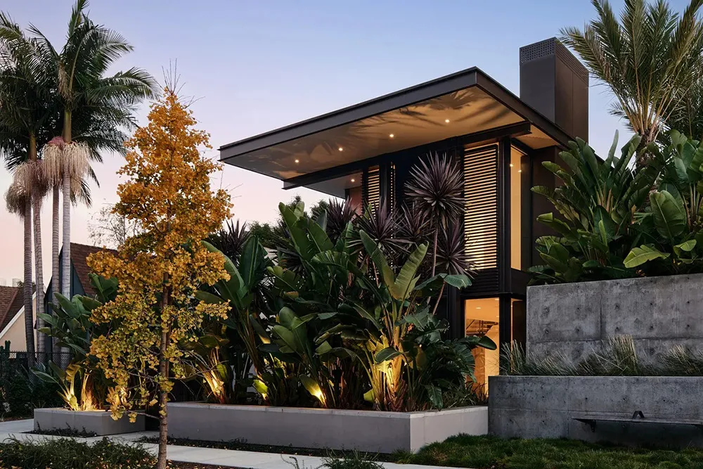 Résidence élégante à Los Angeles avec jardin exotique - Gallery image 13