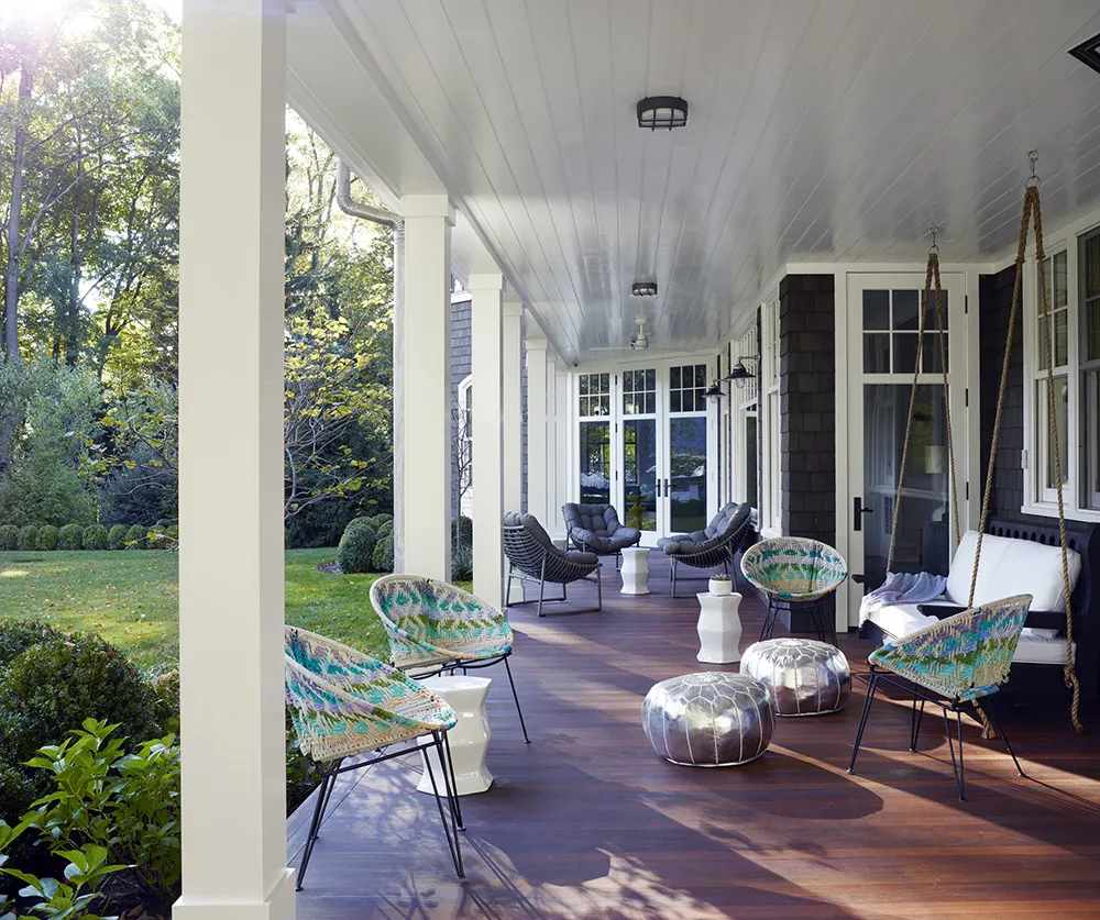 Aktive Muster und Tisch mit Käfern: Ungewöhnliches Landhaus in New Jersey - Gallery image 7