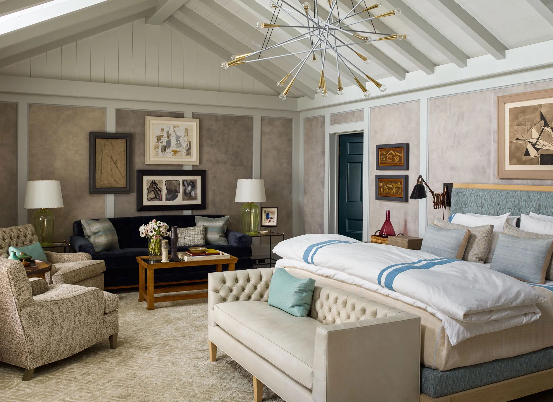 Elegante amerikanische Klassik an der Grenze zur Eklecticismus: Villa in den USA - Gallery image 19