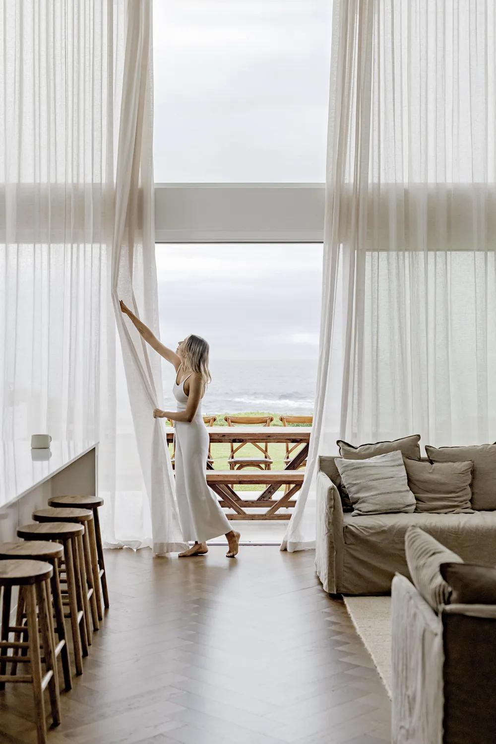 Weiß wie Zwieback: Moderne Strandhaus in Australien - Gallery image 15