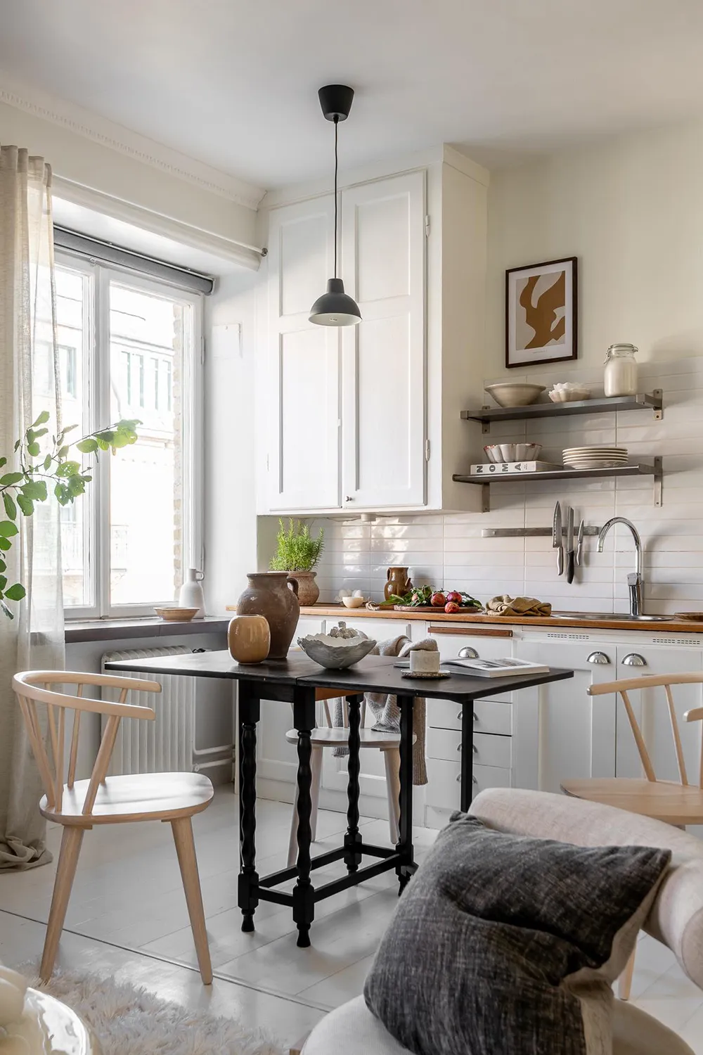 Ziegel und warme Töne: Gemütliche Kleinstwohnung in Gotenburg (35 qm) - Gallery image 9