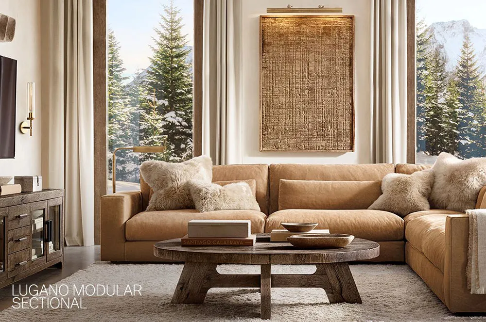 Fashionable Trends in Mountain Chalet Design: Ski House Collection by Restoration Hardware - Gallery image 16
