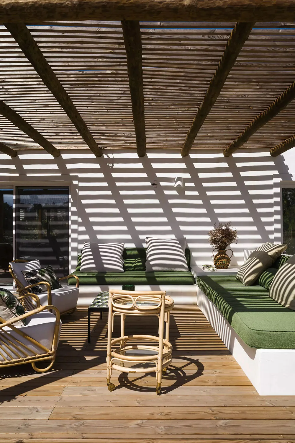 Décors tissés et ambiance de résort : villa au Portugal - Gallery image 5