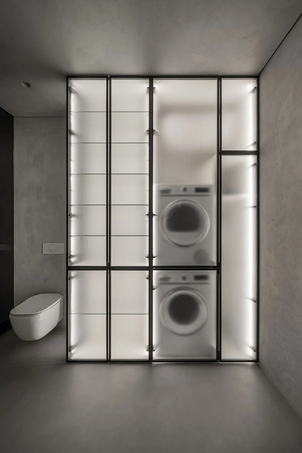 Minimalism, Rounded Corners and Shutters: Apartment in Kyiv (77 sqm) - Gallery image 20