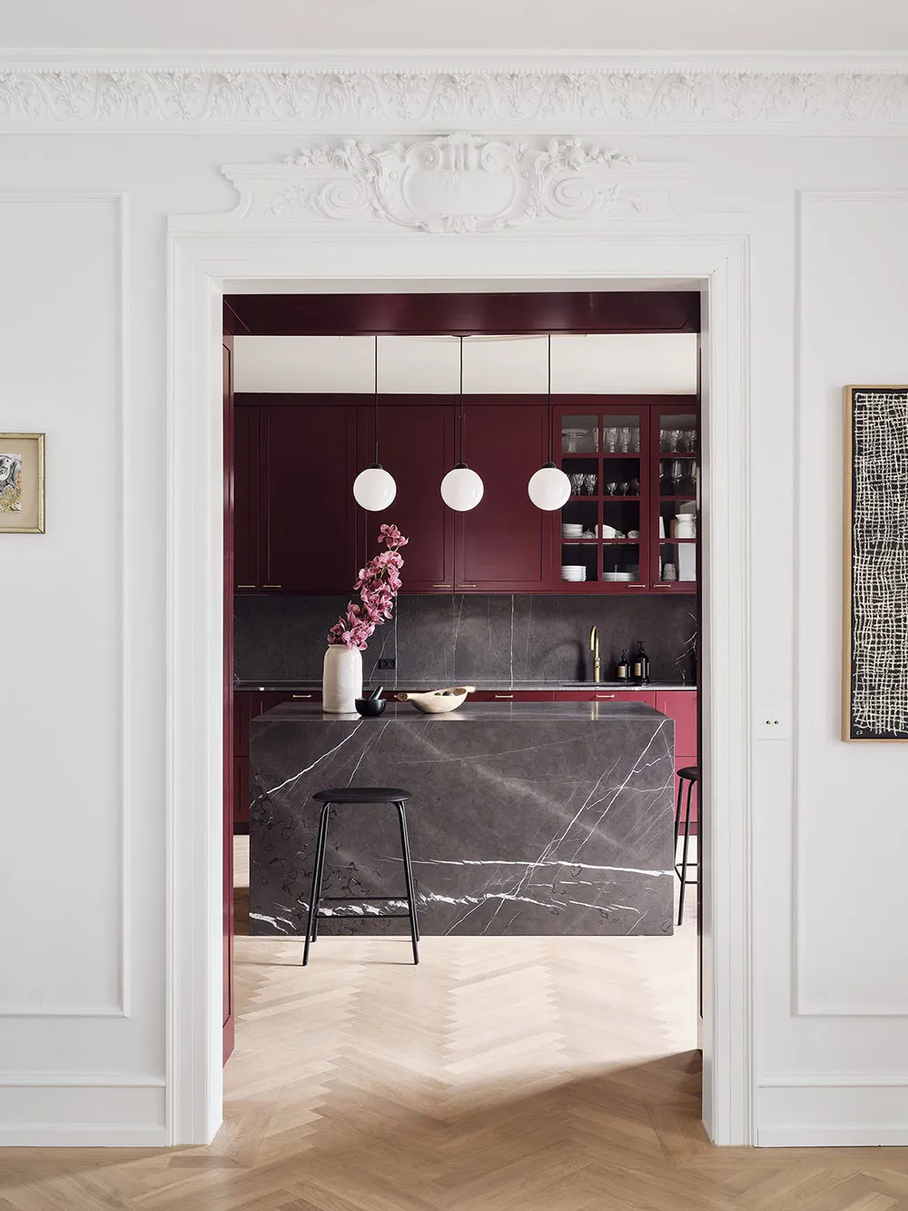 Wie in einem luxuriösen Hotel: Eleganter Interior einer historischen Villa in Dänemark - Gallery image 2