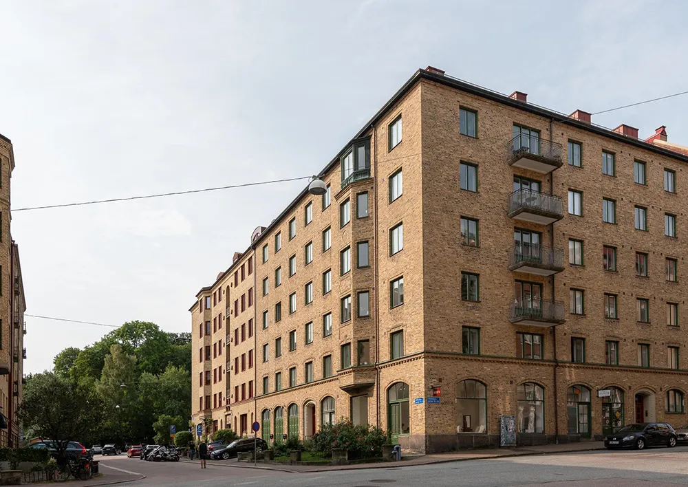 Ziegel und warme Töne: Gemütliche Kleinstwohnung in Gotenburg (35 qm) - Gallery image 23