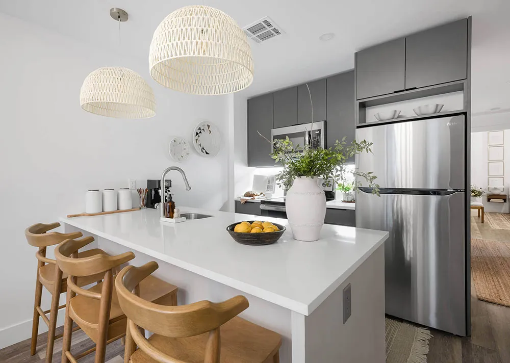 Wie Zerling: weiße Mietwohnung im Zentrum von New York - Gallery image 3