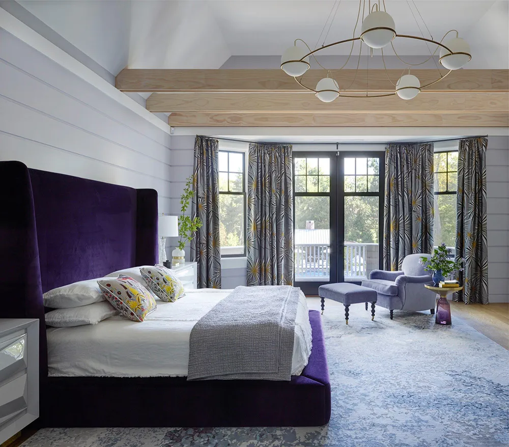 Aktive Muster und Tisch mit Käfern: Ungewöhnliches Landhaus in New Jersey - Gallery image 18