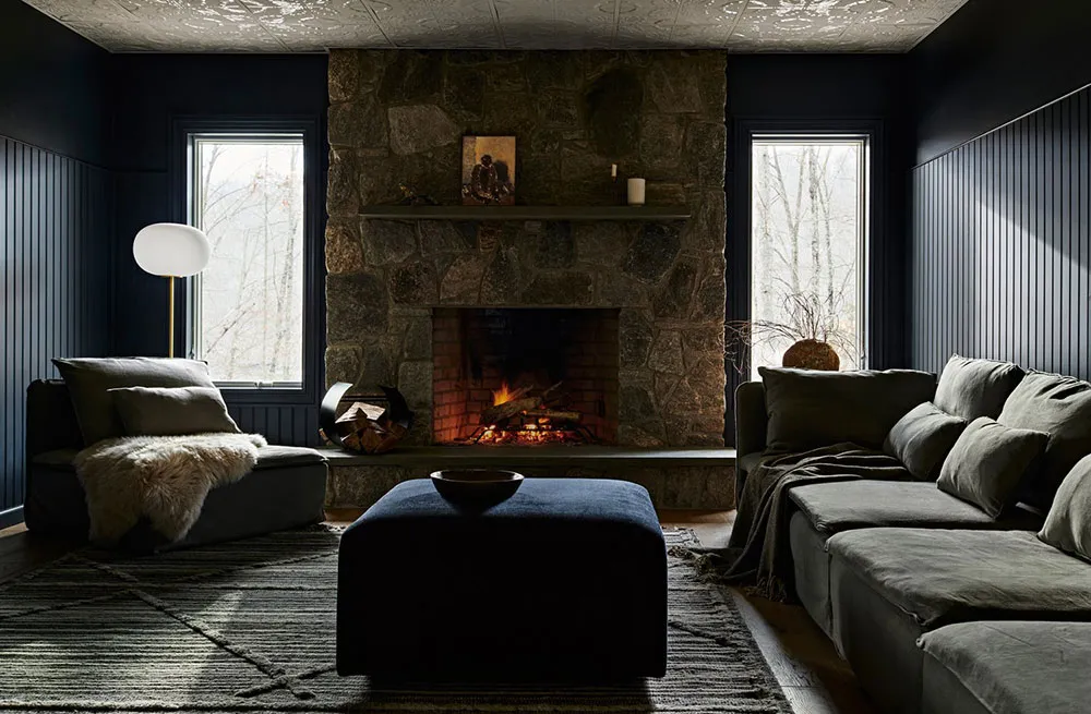 Атмосферні приглушені тони в дизайні підміського будинку недалеко від Нью-Йорка - Gallery image 10