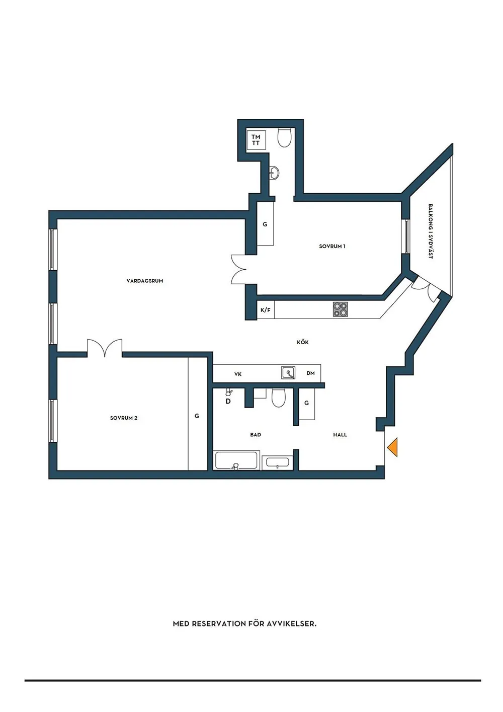 Einfarbig, elegant und angenehm: Wohnung in Stockholm (92 qm) - Gallery image 20