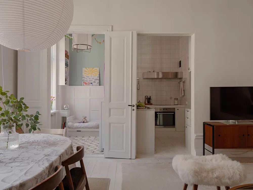 Nice Pastel Interior with Ballerina in Sweden (75 sqm) - Gallery image 24