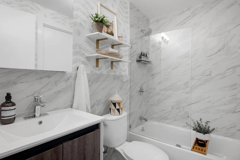 Wie Zerling: weiße Mietwohnung im Zentrum von New York - Gallery image 11