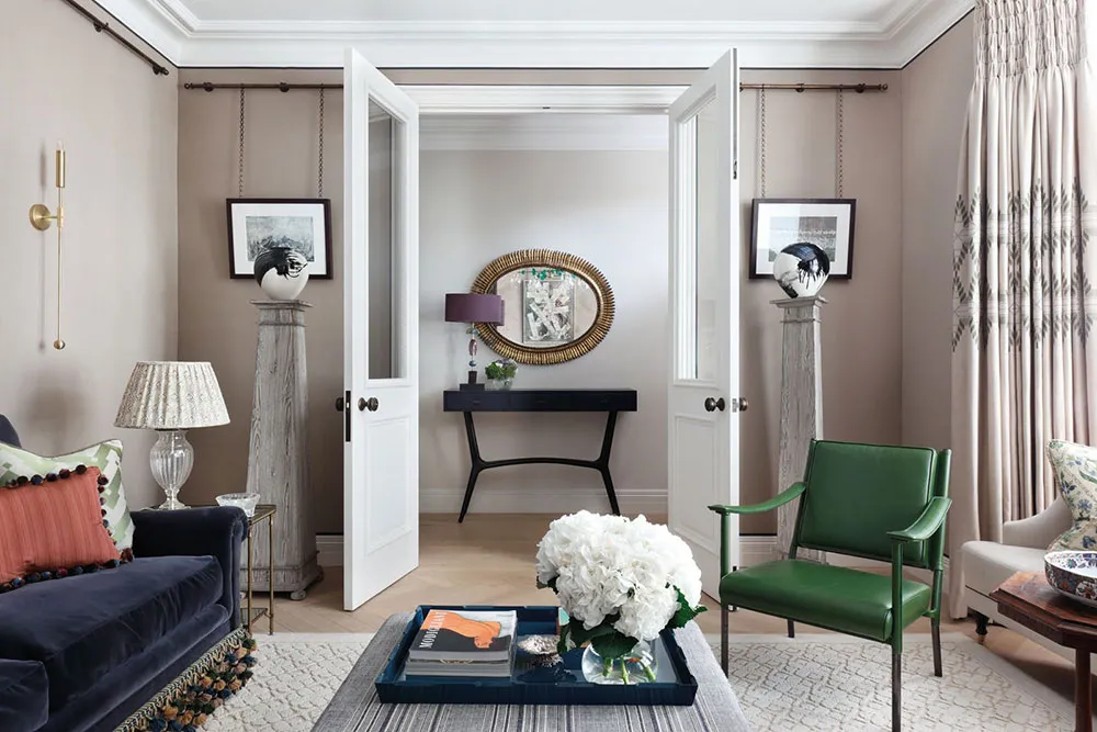 Leuchtender traditioneller Interior eines Townhouses in London - Gallery image 2