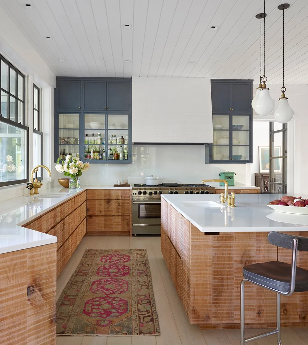 Aktive Muster und Tisch mit Käfern: Ungewöhnliches Landhaus in New Jersey - Gallery image 11