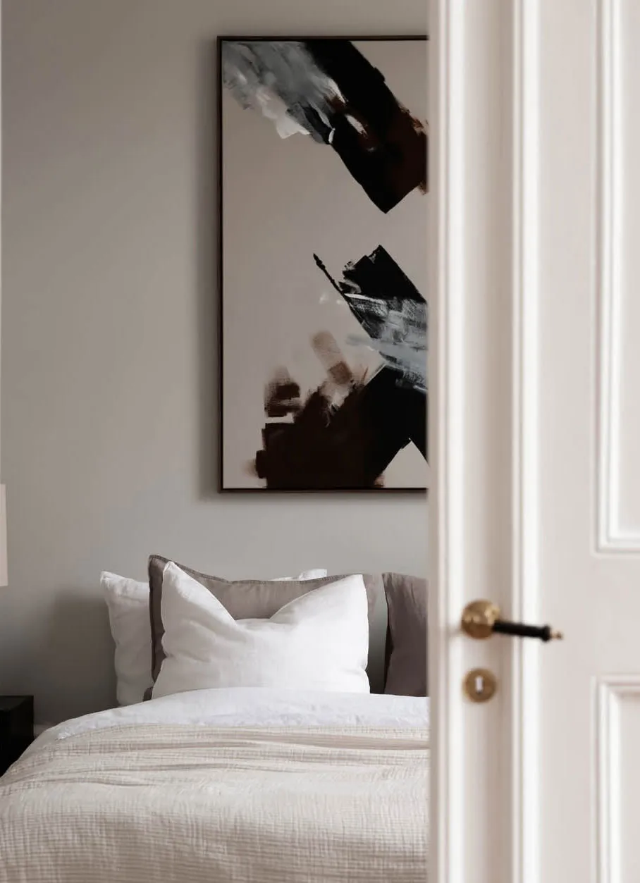 Einfarbig, elegant und angenehm: Wohnung in Stockholm (92 qm) - Gallery image 6