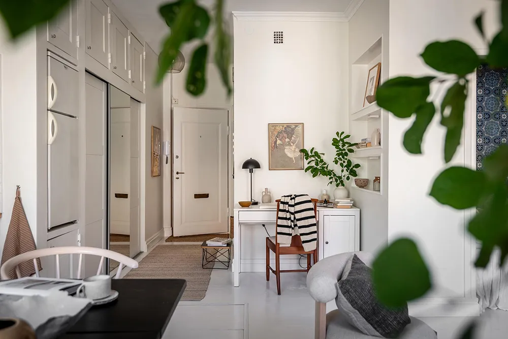 Ziegel und warme Töne: Gemütliche Kleinstwohnung in Gotenburg (35 qm) - Gallery image 5