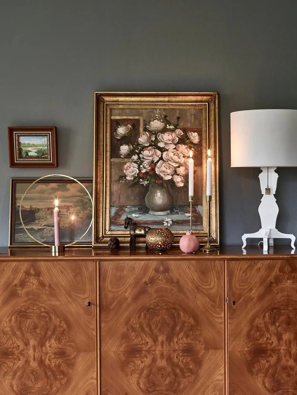 Gemütliche graue Interieurs einer ländlichen Ferienhaus in Schweden - Gallery image 11